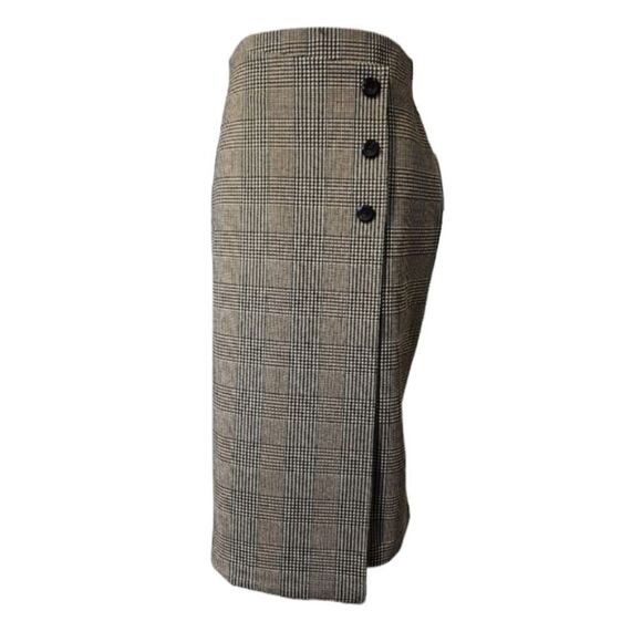 NWT Sanctuary brown plaid skirt - Picture 1 of 10